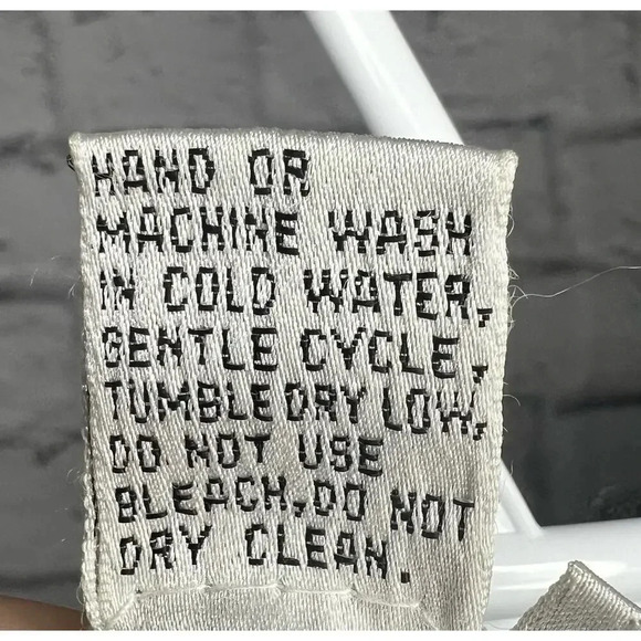 80s vintage SML SPORT hand knitted mohair wool blend sweater top size M. - Picture 7 of 7